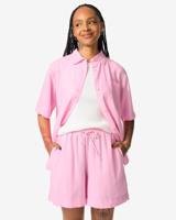 HEMA Dames Korte Broek Tatum Lila Lichtroze (lichtroze)