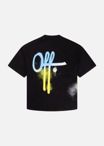 Off The Pitch Graffiti Oversized T-Shirt Heren Zwart - Maat XS - Kleur: Zwart | Soccerfanshop