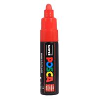 Uni Posca verfmarker 7m rood - conische punt 4,5mm