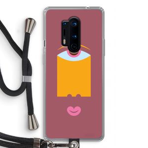 Mono V: OnePlus 8 Pro Transparant Hoesje met koord