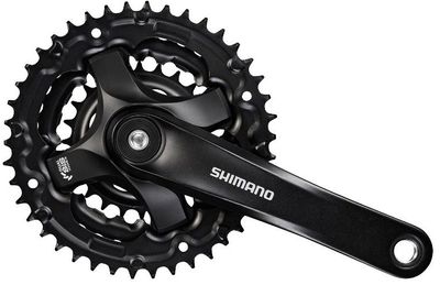 Shimano crankstel 6/7/8 speed tourney fc-ty501 met 170mm crankarm 48 x 38 x 28t zwart