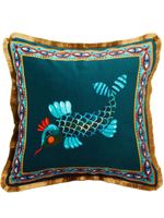 La DoubleJ coussin Fish Friend en velours - Rouge