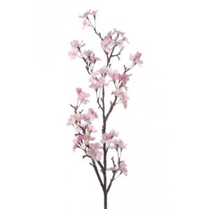 Bellatio flowers & plants Appelbloesem takken - roze - 104 cm - kunststof