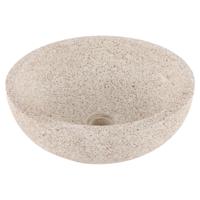Differnz waskom terrazzo | bruin/beige | Ø 40 cm