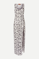 Missoni Mare jurk MS25SQ0U-BJ00NB black/white