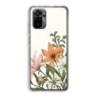 Floral bouquet: Xiaomi Redmi Note 10 Pro Transparant Hoesje