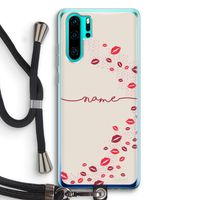 Kusjes: Huawei P30 Pro Transparant Hoesje met koord