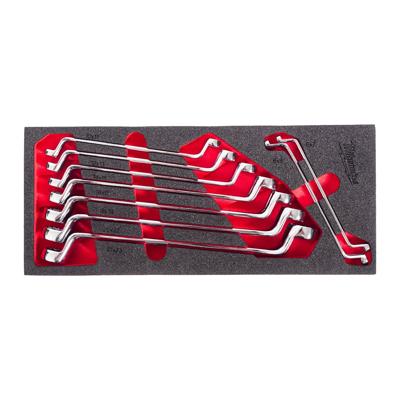Milwaukee TOOLGUARD™ Foam inlay dubbele ringsleutelset 9-delig - 4932499086