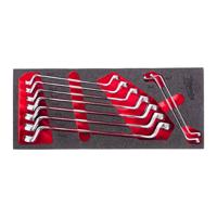 Milwaukee TOOLGUARD™ Foam inlay dubbele ringsleutelset 9-delig - 4932499086