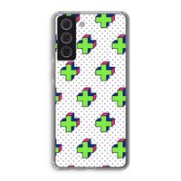8-bit N°10: Samsung Galaxy S21 FE Transparant Hoesje