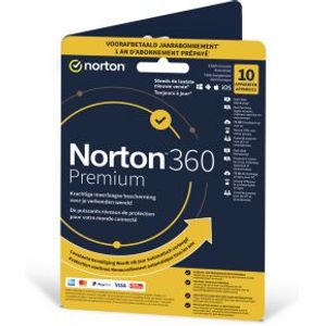 Norton 360 Premium Vlaams, Belgisch Frans Basislicentie 1 licentie(s) 1 jaar