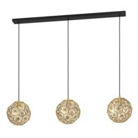 Stars of Light Gouden hanglampSkoura eetkamer - 3-lichts - 39757