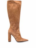 Le Silla bottes Megan à talon épais - Marron