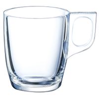 Arcoroc Espresso glazen - 6x - transparant glas - 4 x 6 cm - 90 ml