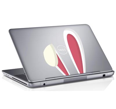 Laptop sticker paashaas oren