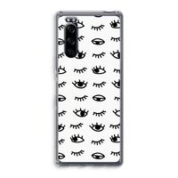Eye pattern #2: Sony Xperia 5 Transparant Hoesje