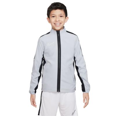 Nike Dri-FIT Academy 23 Trainingsjack Full-Zip Woven Kids Grijs Zwart Wit