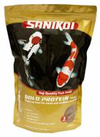 Sanikoi Gold Protein Plus 3mm Eiwitrijk Drijvend Vijvervoer - 3L, Voor Vijvervissen vanaf 15°C - thumbnail