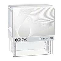 Zegel Colop Printer 30 Wit Blauw - thumbnail