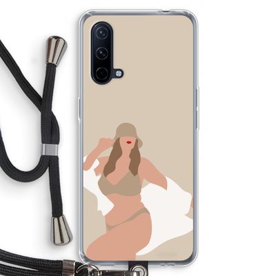 One of a kind: OnePlus Nord CE 5G Transparant Hoesje met koord