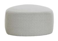 Light & Living Poef 'Liberia' Bouclé, 68 x 68cm, kleur Beige