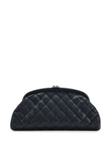 CHANEL Pre-Owned pochette Timeless à matelassage losanges - Noir