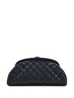 CHANEL Pre-Owned pochette Timeless à matelassage losanges - Noir - thumbnail