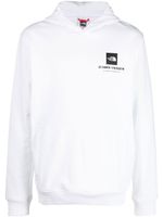 The North Face hoodie en coton à logo imprimé - Blanc