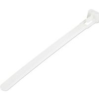 StarTech.com CBMZTRB5 kabelbinder Losmaakbare kabelbinder Nylon, Kunststof Wit 100 stuk(s)