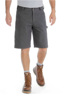Carhartt Korte Werkbroek Donker Grijs