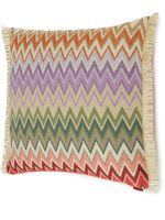 Missoni Home coussin Margot à imprimé zigzag - Orange