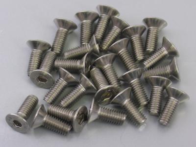 Bofix Inbusbout m6x16 rvs met verzonken kop (25 stuks)