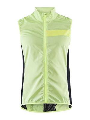 Craft Essence Light Wind fietsvest geel heren