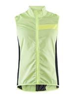 Craft Essence Light Wind fietsvest geel heren