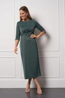 Studio Anneloes Valerie Sparkle Dress 13326 Jurk 7801 Bottle Green/silver Studio Anneloes Valerie Sparkle Dress 13326 Jurk 7801 Bottle Green/silver