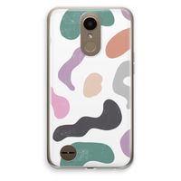 Memphis Shapes: LG K10 (2017) Transparant Hoesje