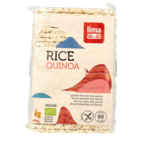 Rijstwafels recht dun quinoa bio 130 Gram
