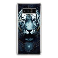 Darkness Tiger: Samsung Galaxy Note 8 Transparant Hoesje
