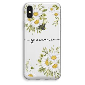 Daisies: iPhone XS Max Transparant Hoesje