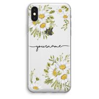 Daisies: iPhone XS Max Transparant Hoesje Daisies: iPhone XS Max Transparant Hoesje