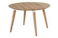 Hartman | Tuintafel Sophie Studio Teak Ø120 cm | Royal White