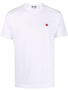 Comme Des Garçons Play t-shirt à col rond - Blanc