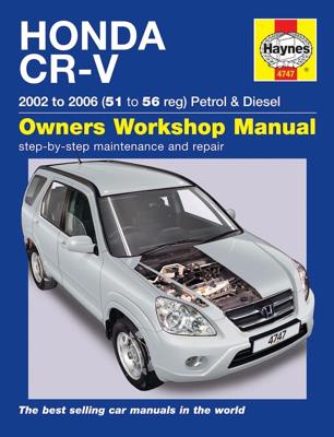 Haynes Werkplaatshandboek Honda CR-V benzine & Diesel (2002-2006) 4747