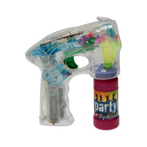 Bellenblaas speelgoed feest pistool - LED verlichting - Multi kleuren   -