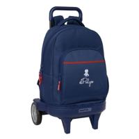 Schoolrugzak met Wielen El Pulpo Marineblauw 33 x 45 x 22 cm