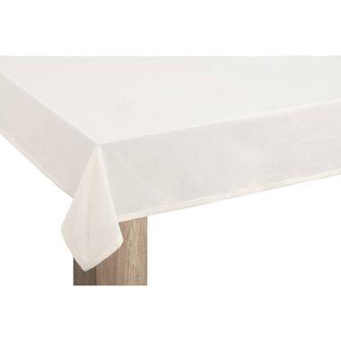 Tafelkleed Camille - off-white katoen -140x260 cm - Leen Bakker