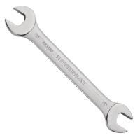 Promat /tecwerk dubbele steeksleutel | 17 x 19 mm lengte 221 mm | verchroomd - 4000823120