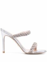 Stuart Weitzman sandales Addison à talon aiguille - Argent - thumbnail