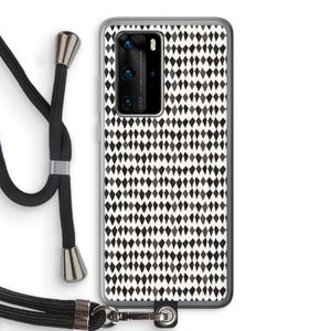 Crazy shapes: Huawei P40 Pro Transparant Hoesje met koord