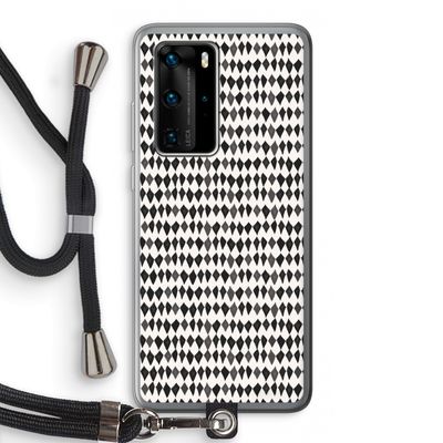 Crazy shapes: Huawei P40 Pro Transparant Hoesje met koord